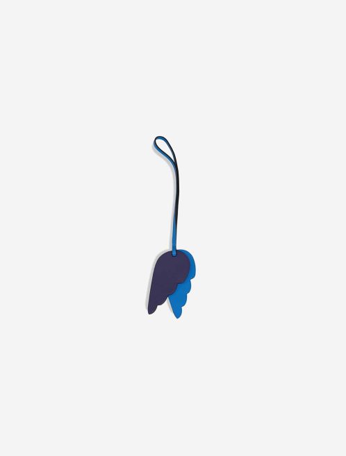 Hermès Pegase Wings Charm Swift Bleu Frida / Bleu Nuit Front | Sell your designer bag
