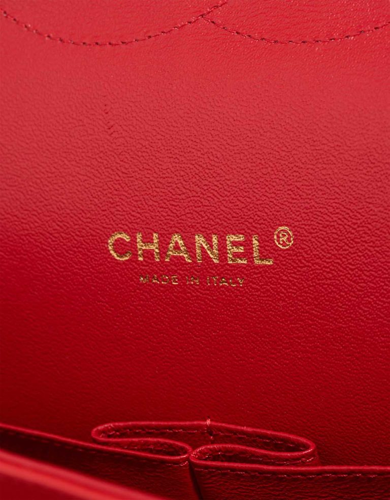 Chanel Timeless Maxi Lamb Red Logo | Sell your designer bag