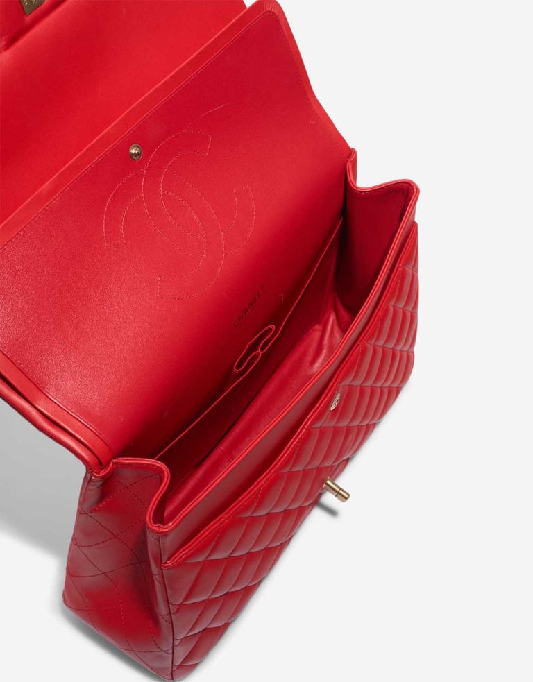 Chanel Timeless Maxi Lamb Red Inside | Sell your designer bag