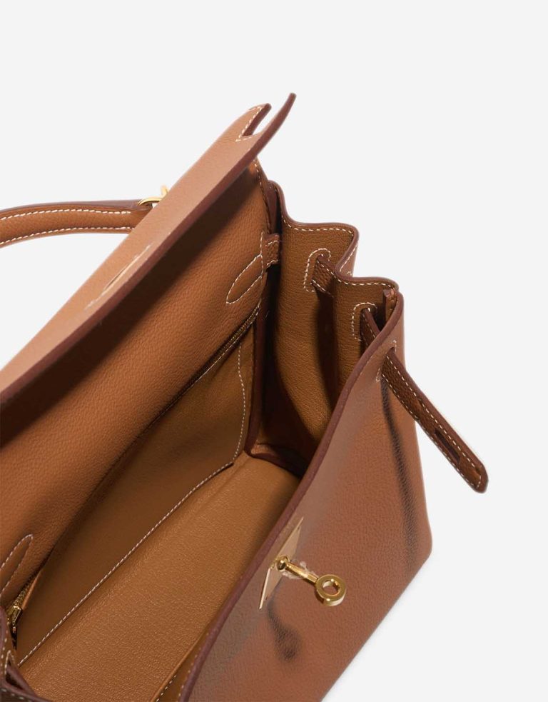 Hermès Kelly 28 Togo Gold Inside | Sell your designer bag