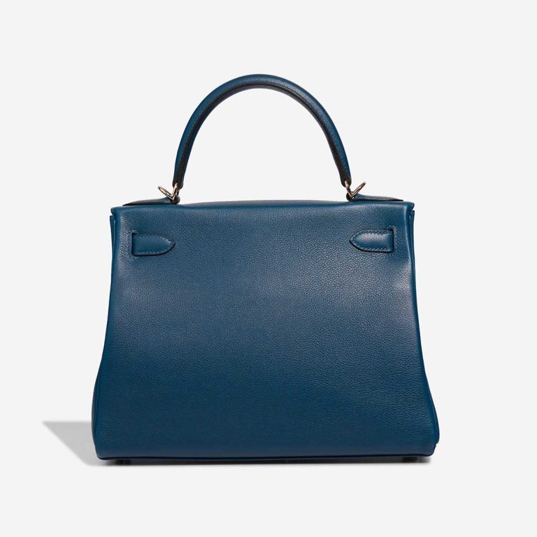 Hermès Kelly Verso 28 Evercolor Deep Blue / Vert Bosphore | Sell your designer bag