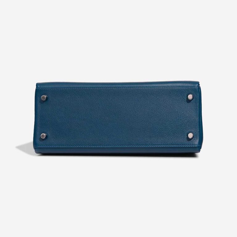 Hermès Kelly Verso 28 Evercolor Deep Blue / Vert Bosphore | Sell your designer bag
