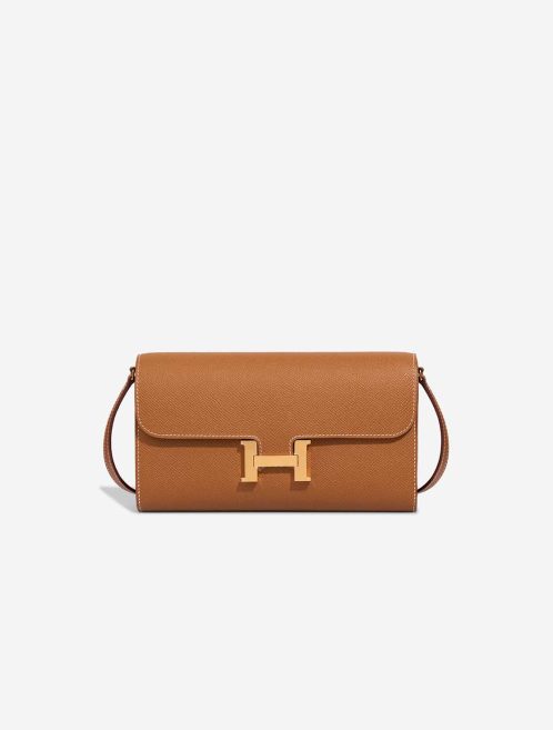 Hermès Constance To Go Epsom Gold Front | Sell your designer bag