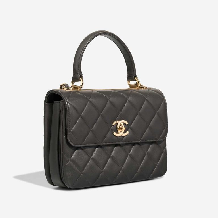 Chanel Trendy CC Medium Lamb Dark Grey | Sell your designer bag
