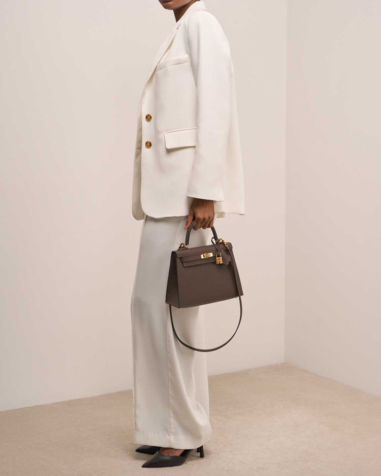 Hermès Kelly 25 Epsom Ecorce Front | Sell your designer bag