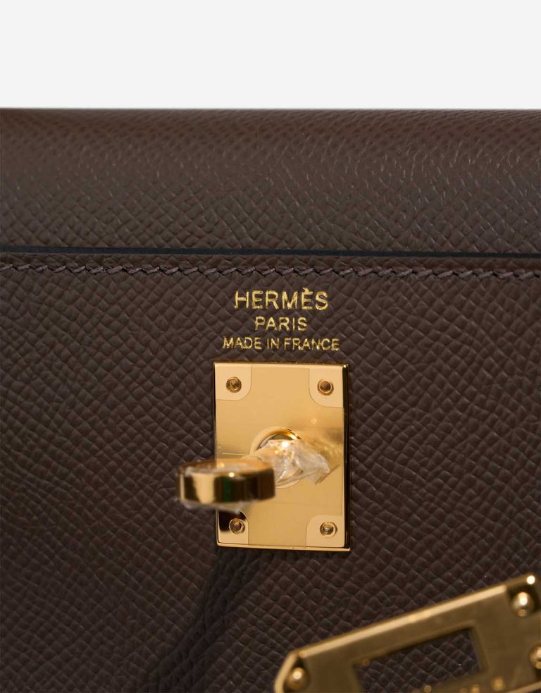 Hermès Kelly 25 Epsom Ecorce Logo | Sell your designer bag