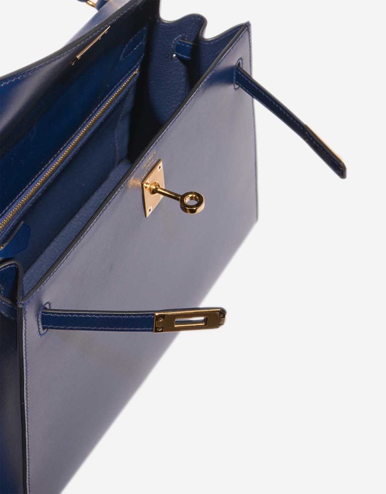 Hermès Kelly 25 Box Bleu Saphir Inside | Sell your designer bag