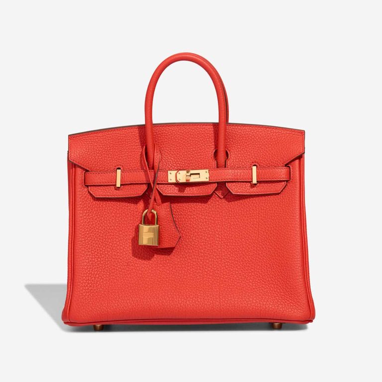 Hermès Birkin 25 Togo Capucine Front | Sell your designer bag