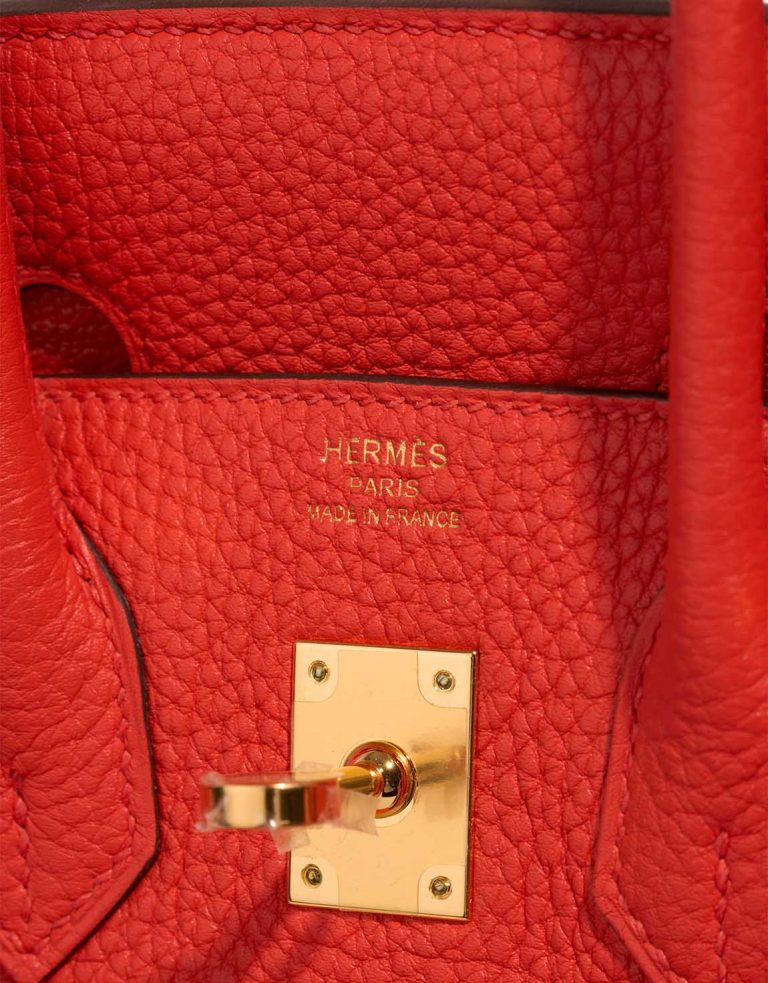 Hermès Birkin 25 Togo Capucine Logo | Sell your designer bag