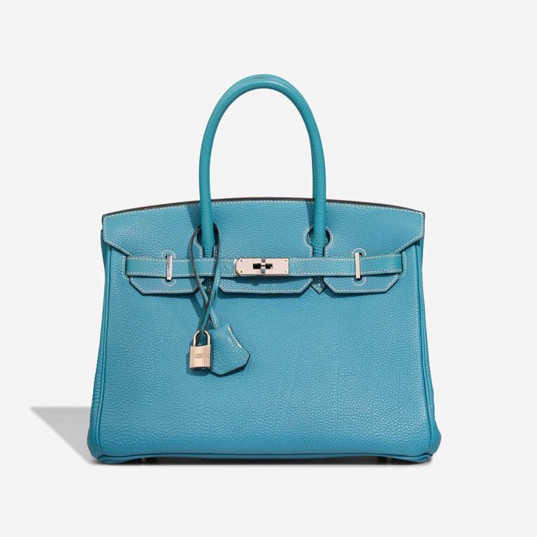 Hermès Birkin 30 Togo Bleu Jean Front | Sell your designer bag