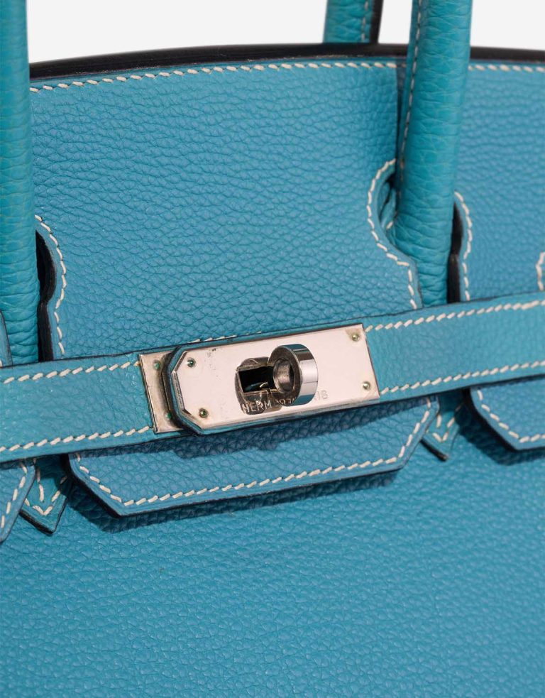 Hermès Birkin 30 Togo Bleu Jean Closing System | Sell your designer bag