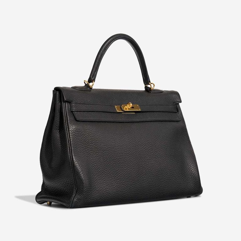 Hermès Kelly 35 Clémence Black | Sell your designer bag