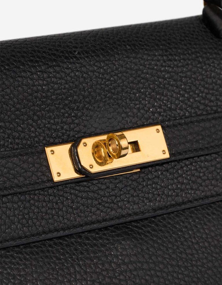 Hermès Kelly 35 Clémence Black Closing System | Sell your designer bag
