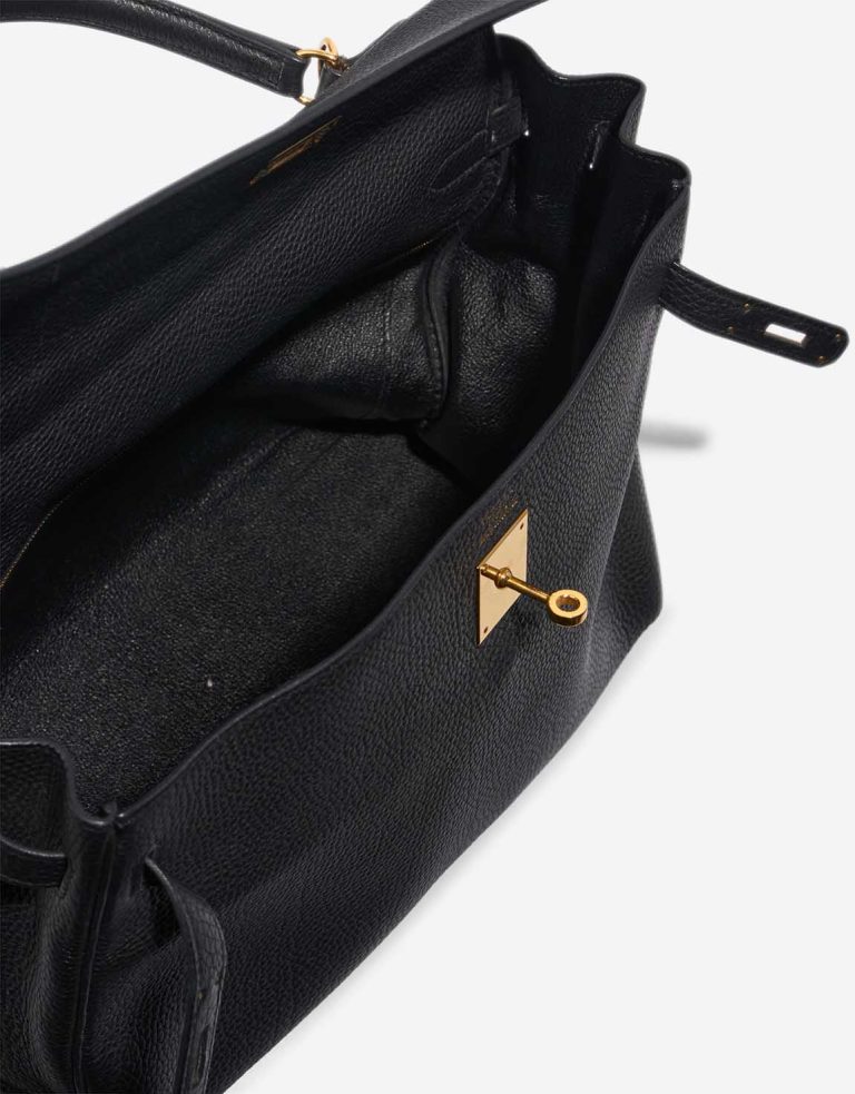 Hermès Kelly 35 Clémence Black Inside | Sell your designer bag