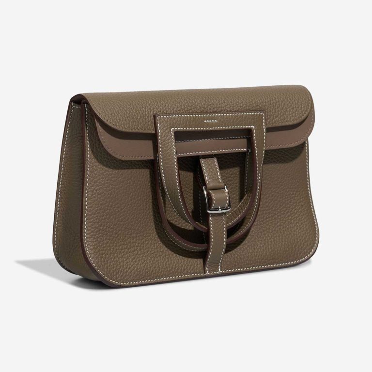 Hermès Halzan 25 Clémence Étoupe | Sell your designer bag