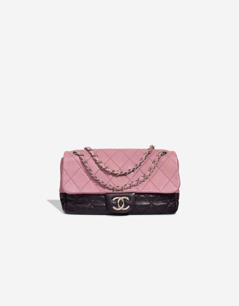 Chanel Timeless Medium Lamb / Calf Pink / Black Front | Sell your designer bag