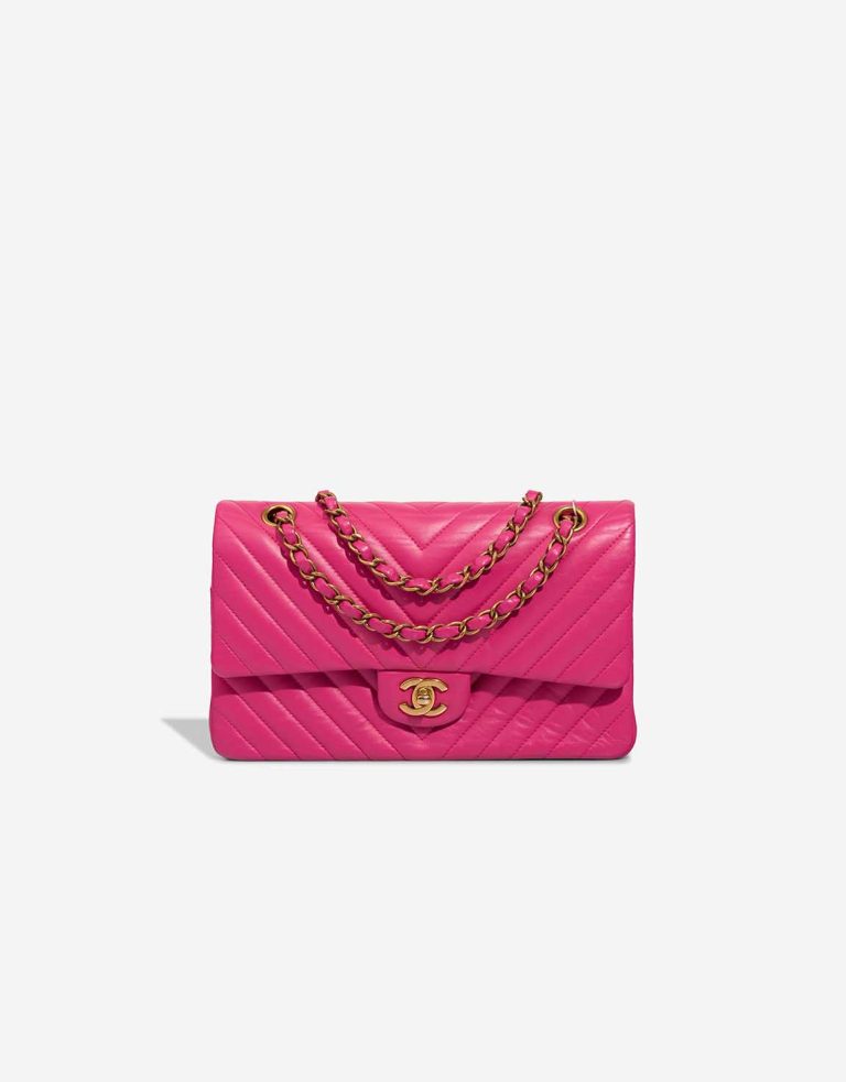Chanel Timeless Medium Calf Pink Front | Sell your designer bag
