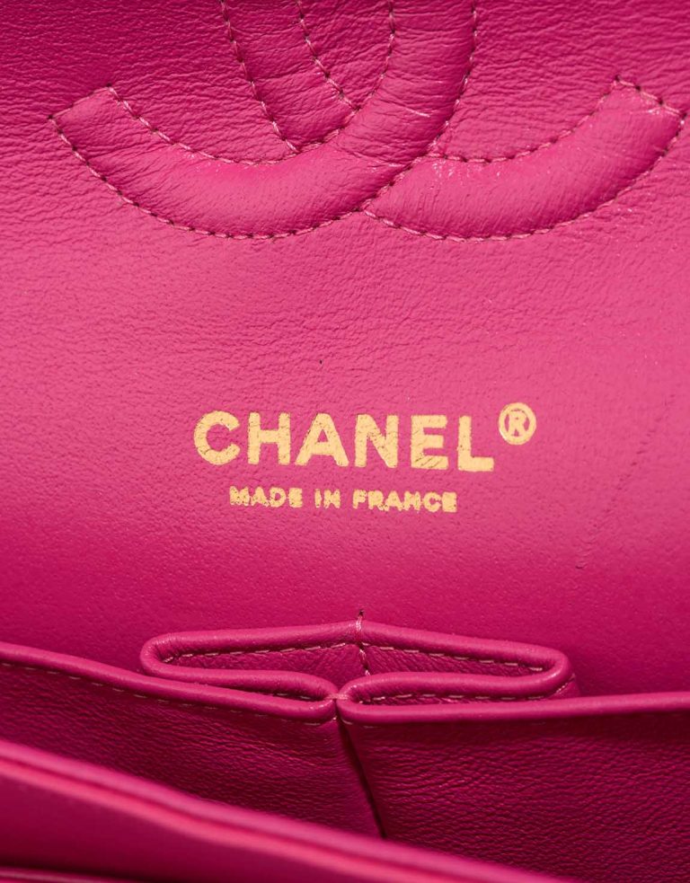 Chanel Timeless Medium Calf Pink Logo | Sell your designer bag