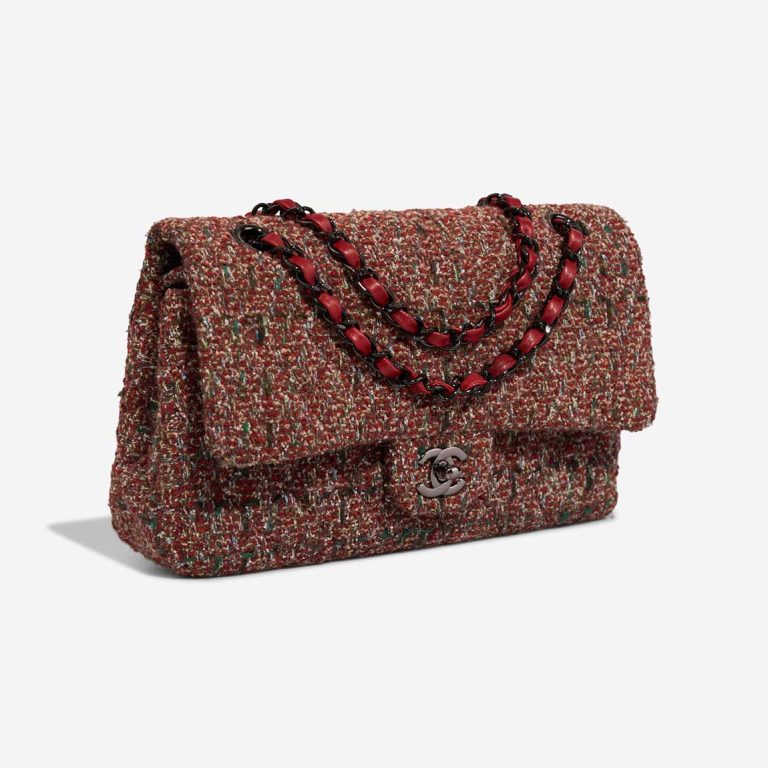 Chanel Timeless Medium Tweed Dark Red | Sell your designer bag