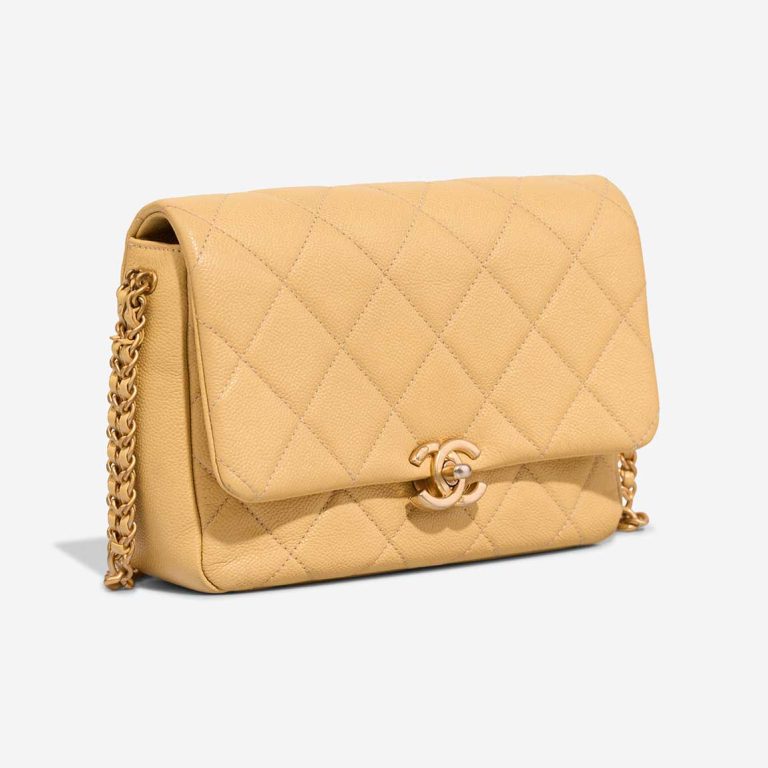 Chanel Timeless Small Caviar Yellow | Sell your designer bag