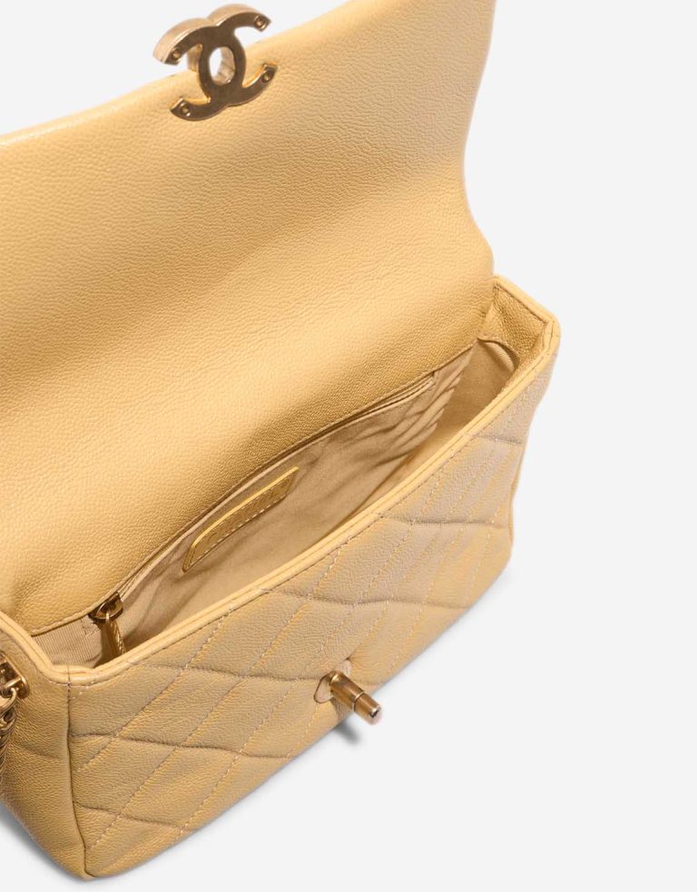 Chanel Timeless Small Caviar Yellow Inside | Sell your designer bag
