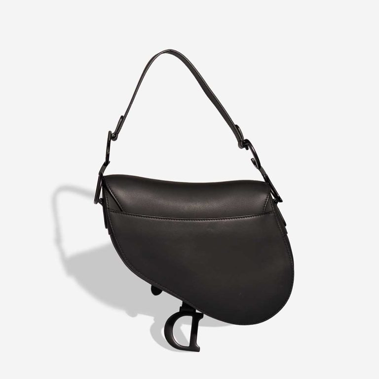 Dior Saddle Medium Calf Black | Sell your designer bag