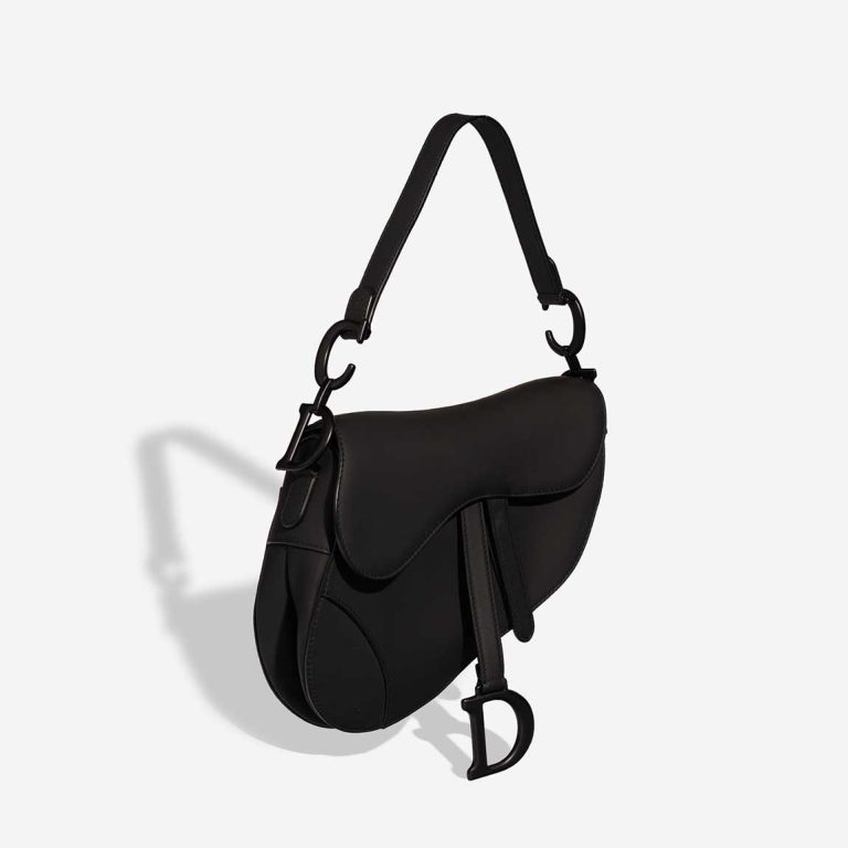 Dior Saddle Medium Calf Black | Sell your designer bag