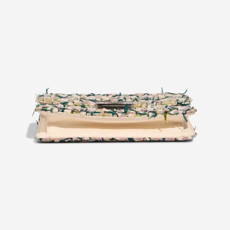 Chanel Beauty Lock Flap Bag Tweed Multicolour / Green | Sell your designer bag