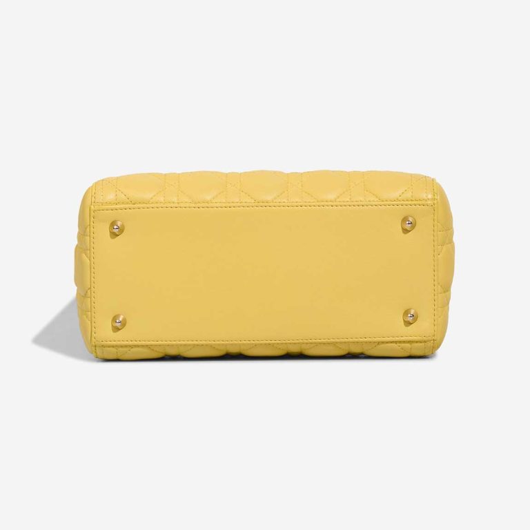 Dior Lady Medium Lamb Lime Yellow | Sell your designer bag