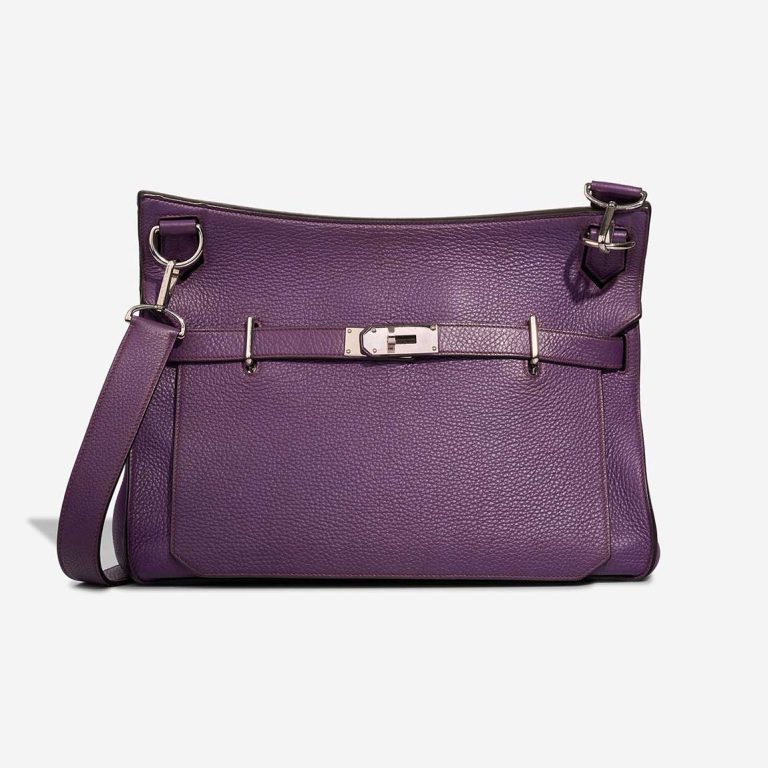Hermès Jypsière 37 Clémence Ultraviolet Front | Sell your designer bag