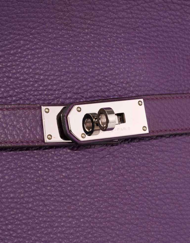 Hermès Jypsière 37 Clémence Ultraviolet Closing System | Sell your designer bag