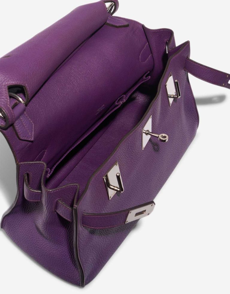 Hermès Jypsière 37 Clémence Ultraviolet Inside | Sell your designer bag
