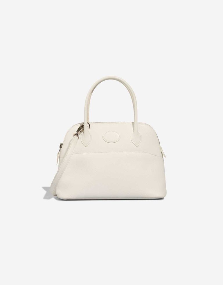 Hermès Bolide 27 Epsom White Front | Sell your designer bag