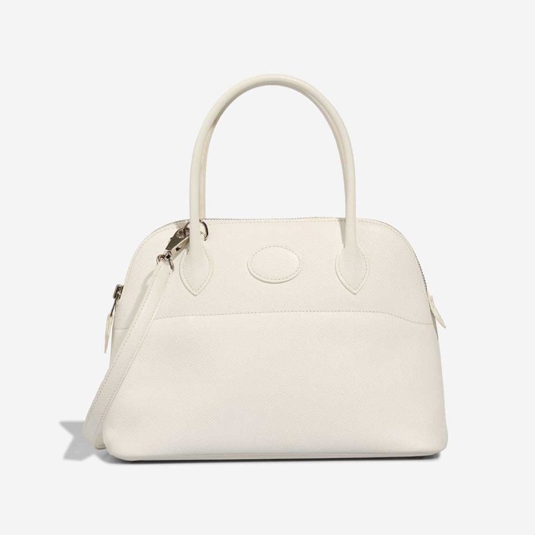 Hermès Bolide 27 Epsom White Front | Sell your designer bag