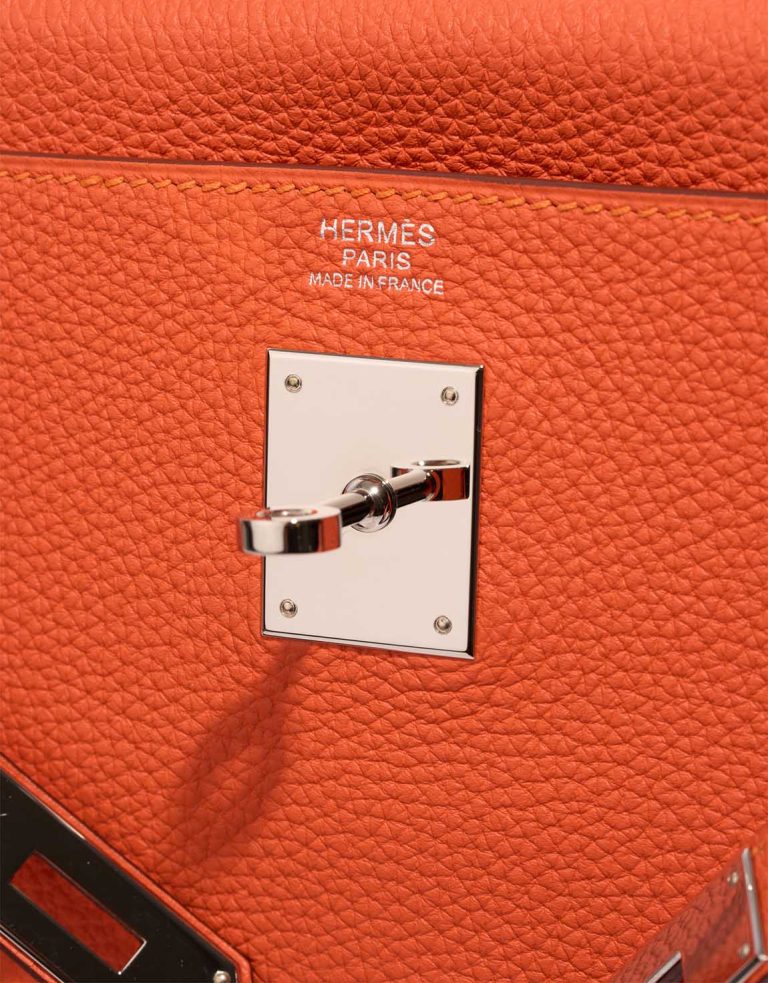 Hermès Kelly 32 Togo Orange H Logo | Sell your designer bag
