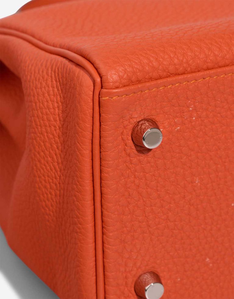 Hermès Kelly 32 Togo Orange H Signs of wear | Sell your designer bag