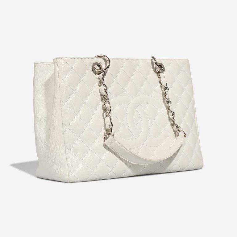 Chanel Shopping Tote GST Caviar White | Sell your designer bag