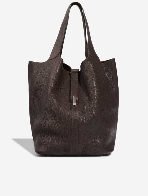 Hermès Picotin 33 Clémence Chocolat Front | Sell your designer bag