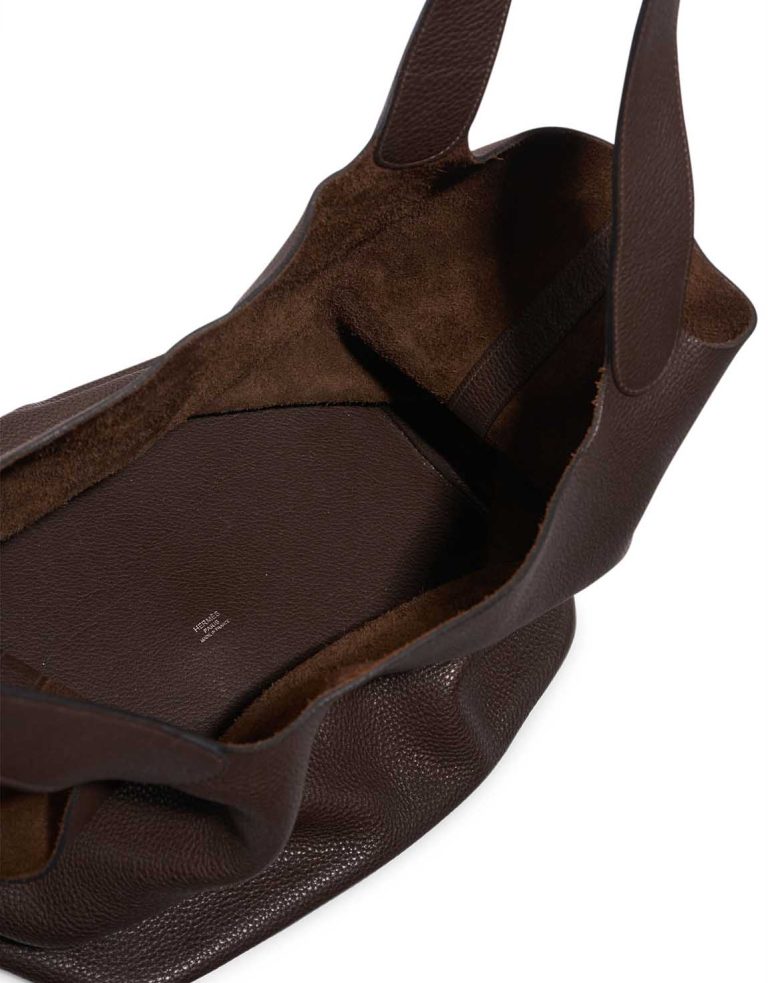 Hermès Picotin 33 Clémence Chocolat Inside | Sell your designer bag
