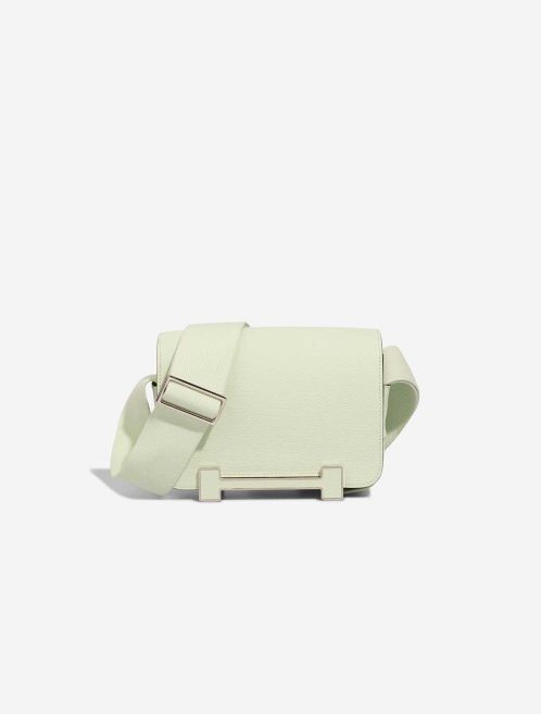 Hermès Geta Chèvre Mysore Vert Fizz Front | Sell your designer bag