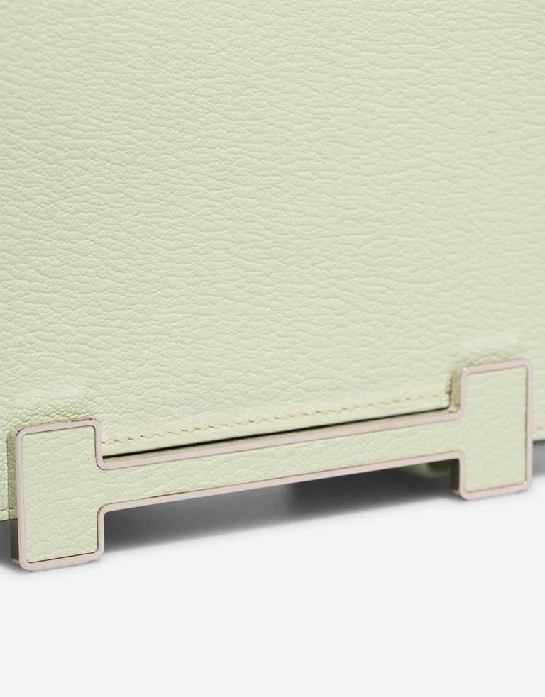 Hermès Geta Chèvre Mysore Vert Fizz Closing System | Sell your designer bag