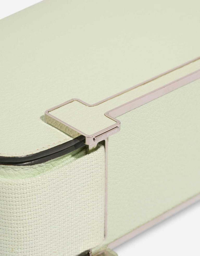 Hermès Geta Chèvre Mysore Vert Fizz Signs of wear | Sell your designer bag