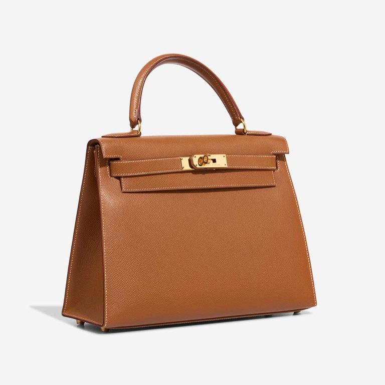 Hermès Kelly 28 Courchevel Gold | Sell your designer bag