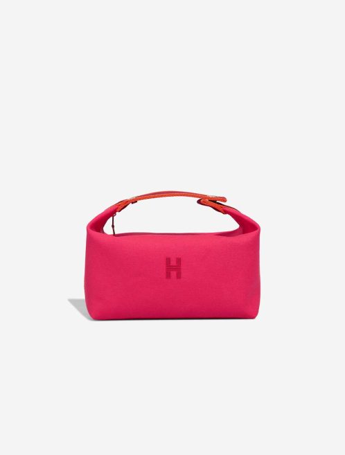 Hermès Bride-à-Brac Wool Rose Extrême / Orange H / Rouge H Front | Sell your designer bag