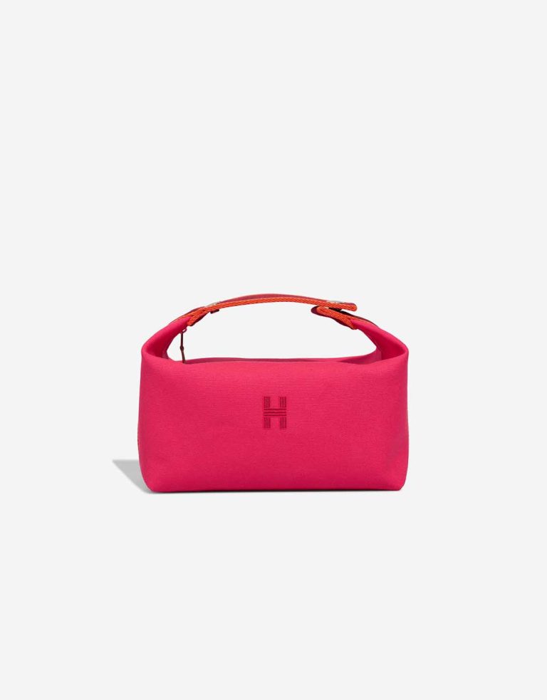 Hermès Bride-à-Brac Wool Rose Extrême / Orange H / Rouge H Front | Sell your designer bag