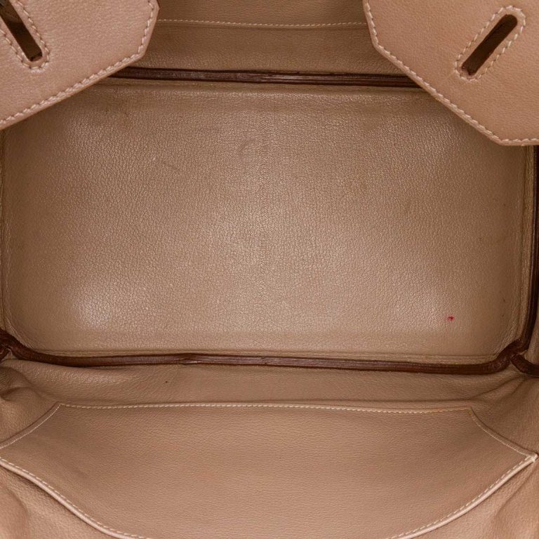 Hermès Birkin Cascade 35 Swift / Clémence Rose Jaipur / Étoupe / Argile Inside | Sell your designer bag