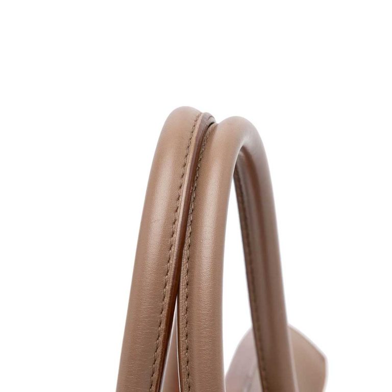 Hermès Birkin Cascade 35 Swift / Clémence Rose Jaipur / Étoupe / Argile Signs of wear | Sell your designer bag