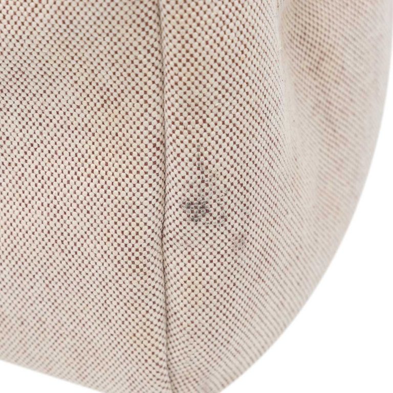 Hermès Herbag Cabas MM Toile / Vache Hunter Bordeaux / Écru Signs of wear | Sell your designer bag