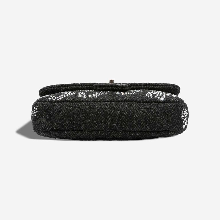 Chanel Timeless Strass Embellished Medium Tweed Black | Sell your designer bag