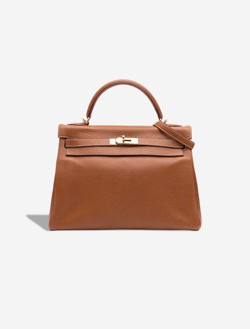 Hermès Kelly 32 Togo Gold Front | Sell your designer bag